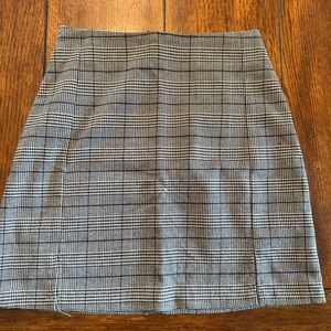 john galt (brandy melville) plaid skirt